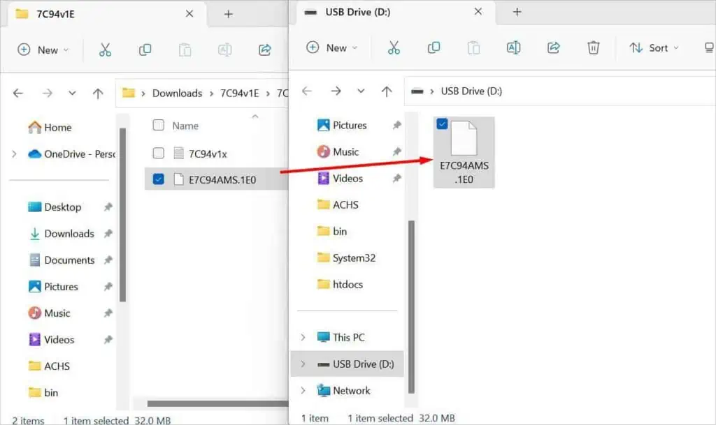 How to Reflash BIOS? (Step-by-Step Guide) 15 copy-bios-file-1024x609