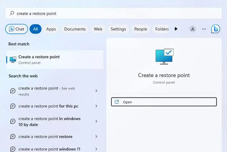 D Drive Not Showing Up—10 Ways to Fix It 36 create-a-restore-point