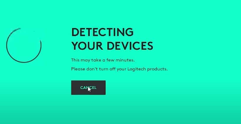 detect logitech device firmware update tool