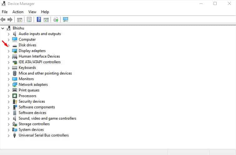 disk drives arrow