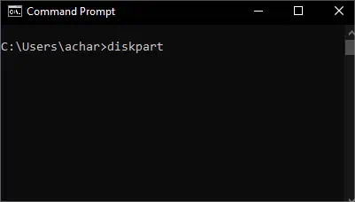 How to Partition a Hard Drive? Detailed Guide 16 diskpart-in-command-prompt