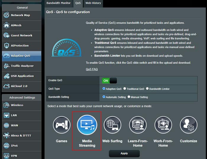 enable-qos-adaptive-media-streaming