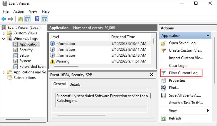event-viewer-windows-logs-application-filter-current-log