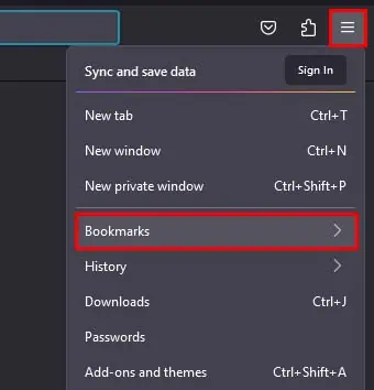 firefox-bookmarks