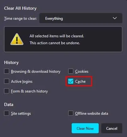 firefox-clear-cache