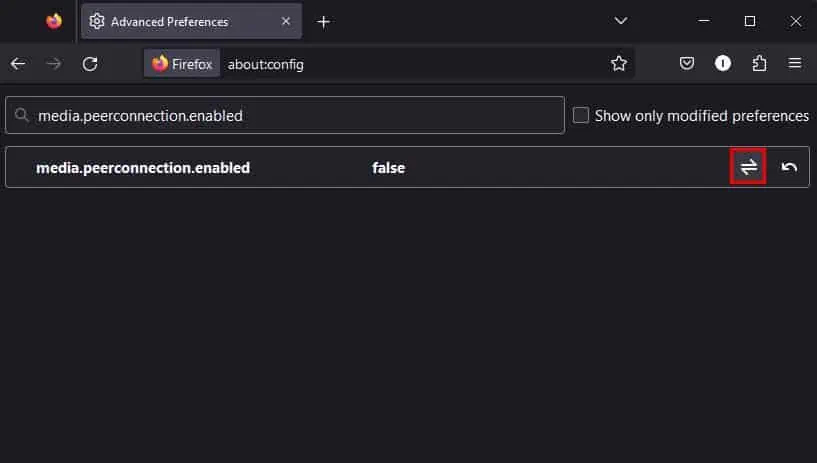 firefox-disable-mediapeerconnection-enabled