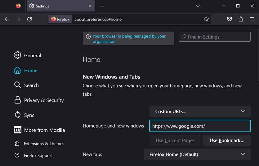 How To Set Homepage On Firefox how-to-set-homepage-on-firefox
