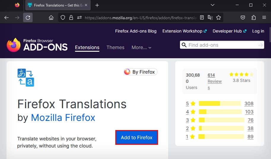 firefox translations add to firefox