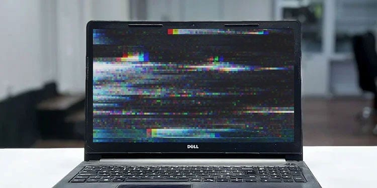 flickering screen on dell laptop
