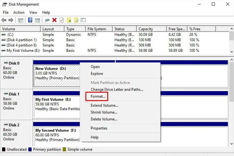 format-partition-in-disk-management