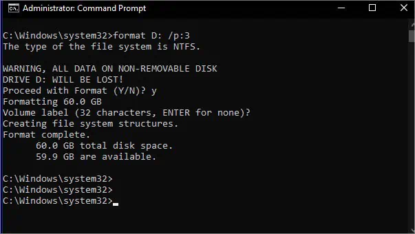 How to Format a Hard Drive on Windows 31 format-to-complete-wipe-hard-drive