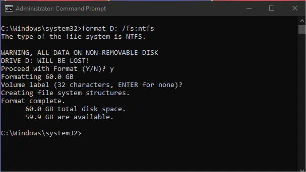 How to Format a Hard Drive on Windows 27 format-with-file-system