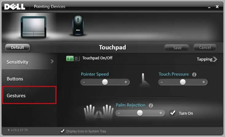 How to Scroll on Touchpad 17 gestures-option-in-synaptics-driver