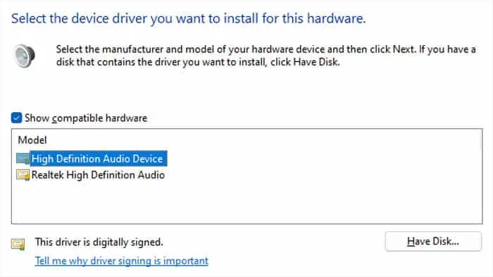 high-definition-audio-device-update-driver