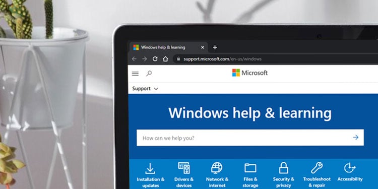 how to get help in windows