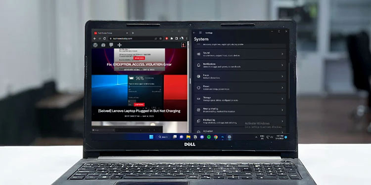 How to Do a Split Screen on Dell Laptop How to Do a Split Screen on Dell Laptop