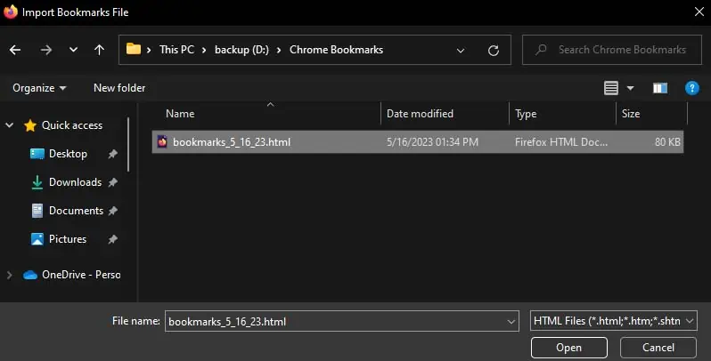 import-chrome-bookmarks-to-firefox