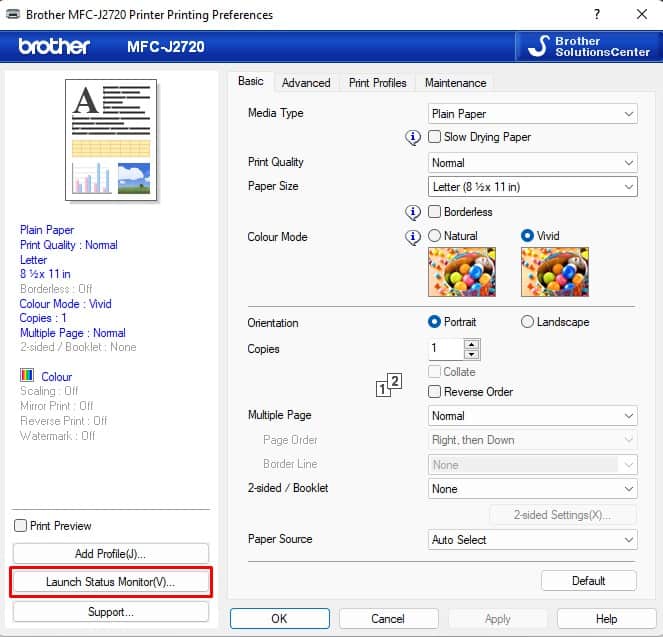 launch-status-monitor-on-brother-printer