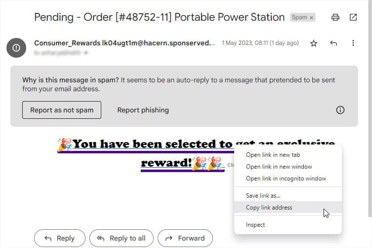link address copy