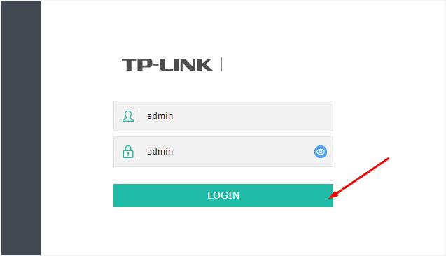 login button