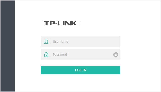 login tp link router
