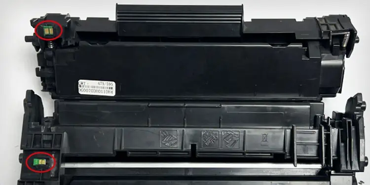 6 Ways to Fix Supply Memory Error on Printer 2 metal-chips-in-toner-cartridge