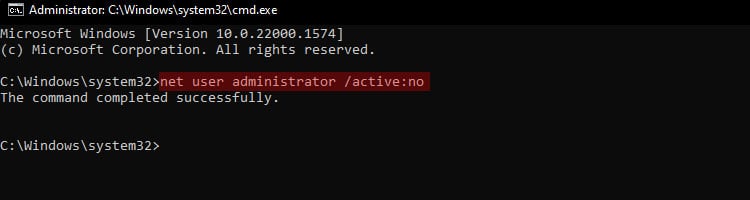 net-user-administrator-active-no