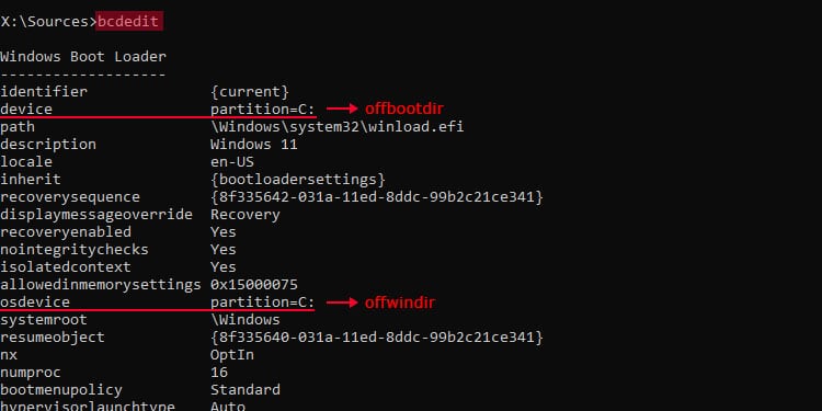 DISM, SFC, CHKDSK: What’s the Difference 8 offbootdir-and-oddwindir-for-sfc-in-bcdedit