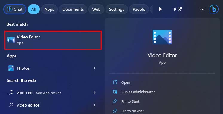 open video editor app