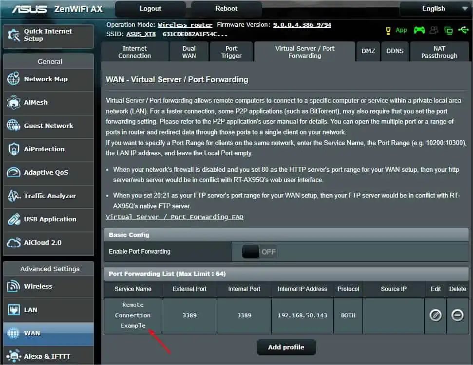 How to Port Forward on Router—Complete Guide 15 por-forwarding-list-asus