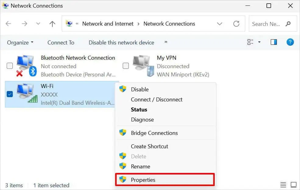 Fix: The RPC Server is Unavailable 24 properties-of-your-network-adapter