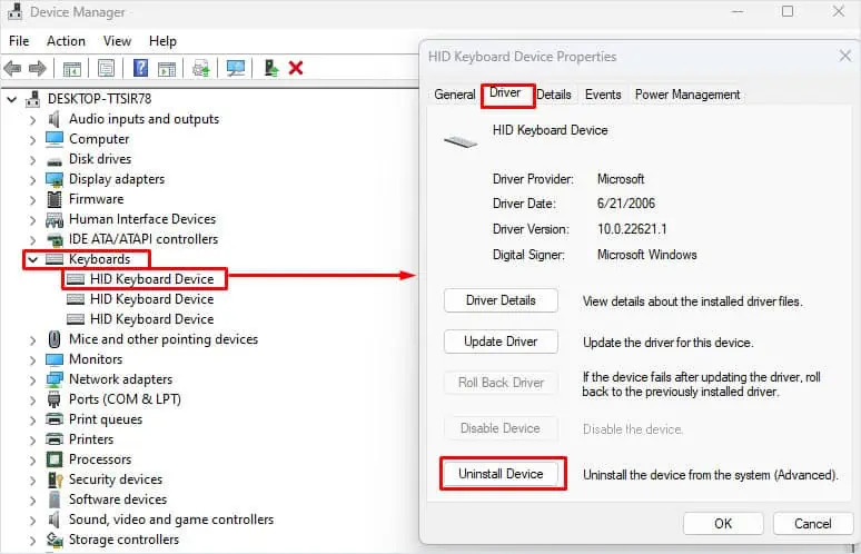 reinstall-keyboard-driver-enter-key-not-working