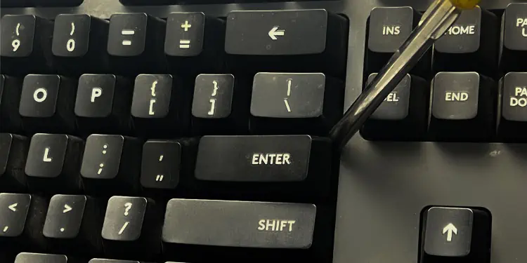 6 Ways to Fix Enter Key Not Working on Windows 13 remove-enter-key-enter-key-not-working