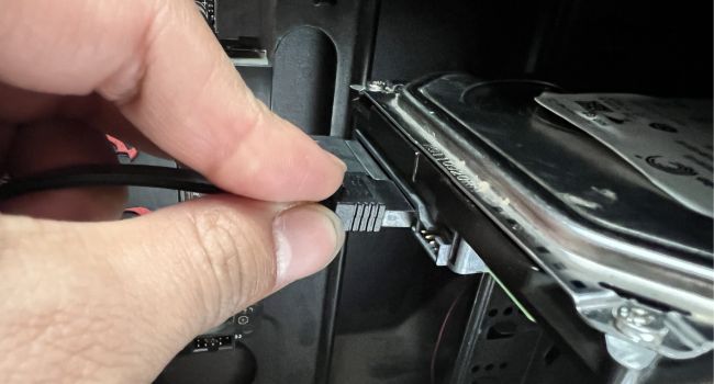 remove hdd cables