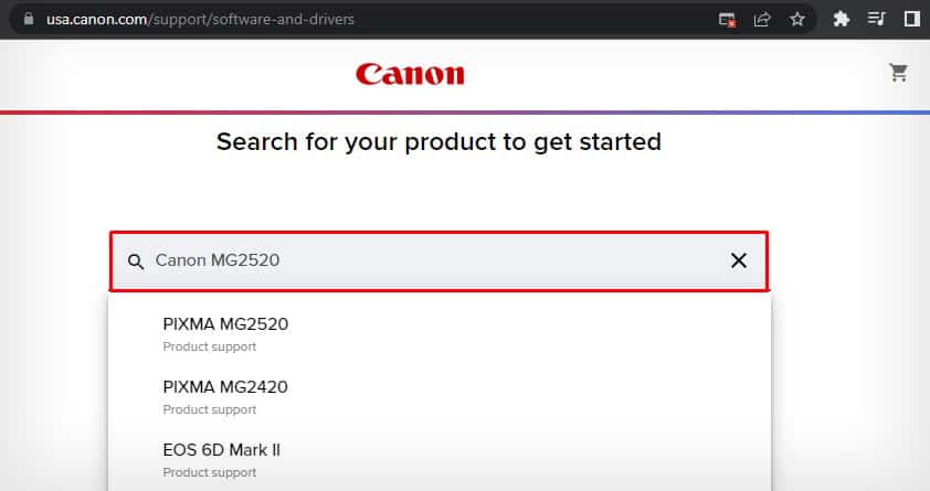 search-canon-printer-driver-in-official-site