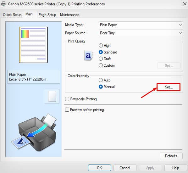set-color-intensity-in-canon-printer