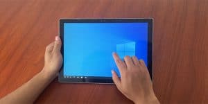 surface touch screen not working
