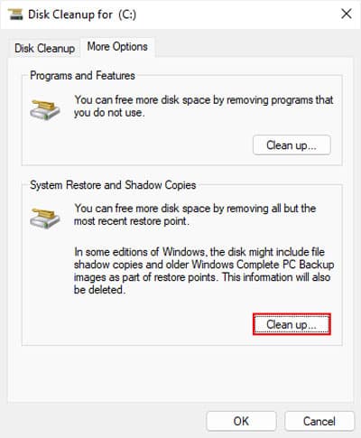 system-restore-and-shadow-copies-clean-up