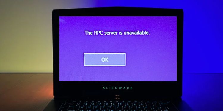 the rpc server is unavailable