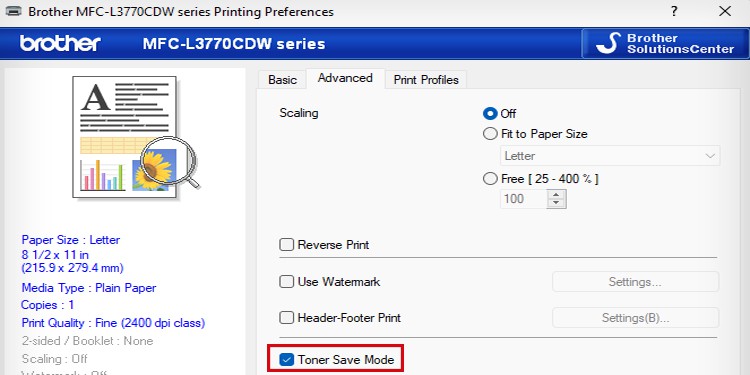 How Long Does a Printer Toner Last 4 toner-saver-mode-in-laser-printer