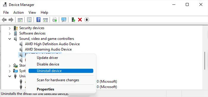 uninstall-sound-video-and-game-controllers-device