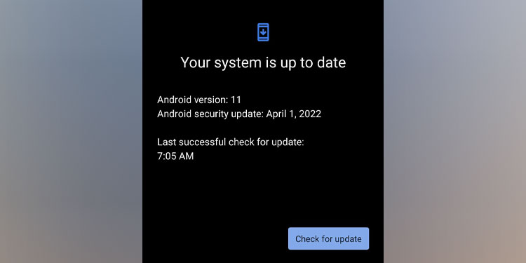 update phone not registered on network