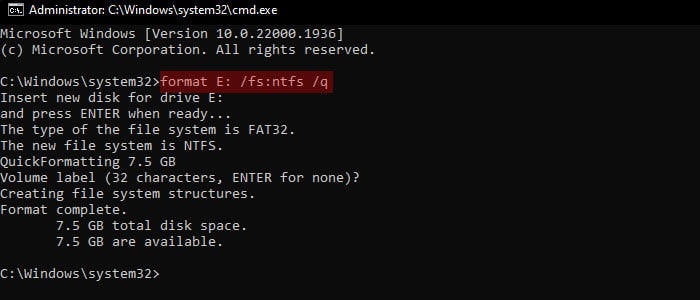 usb-format-e-fs-ntfs-q-command-prompt