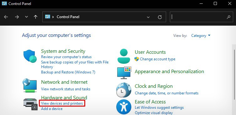 View-Devices-And-Printers