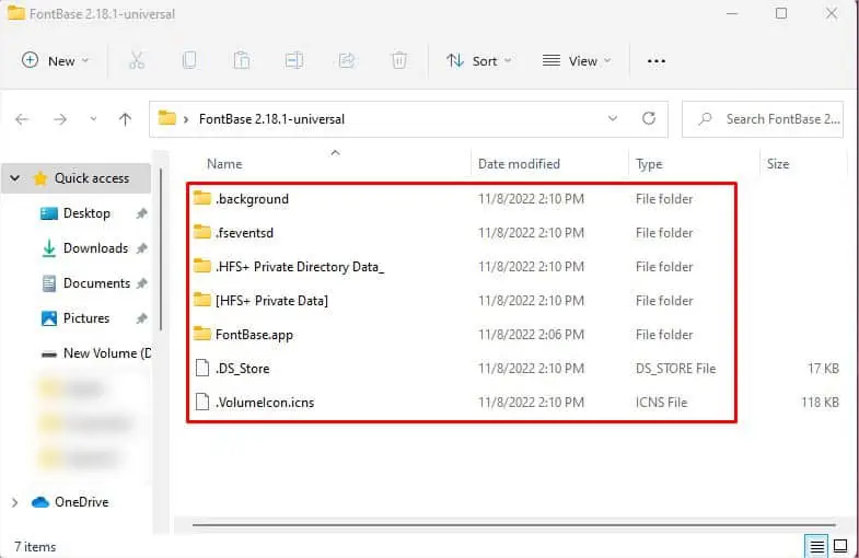 view-dmg-file-content-after-extract