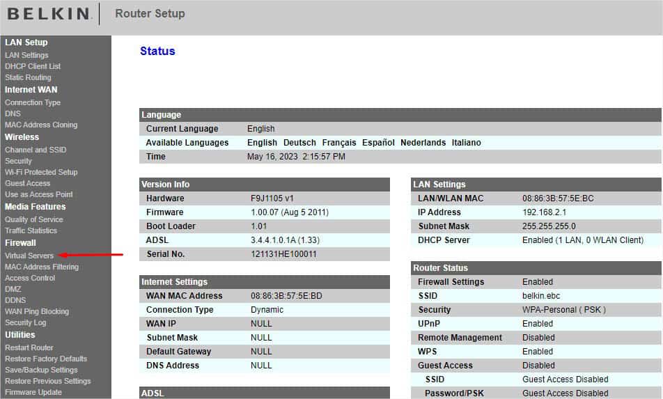 virtual services in belkin