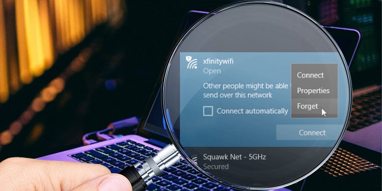 How to Forget a Network