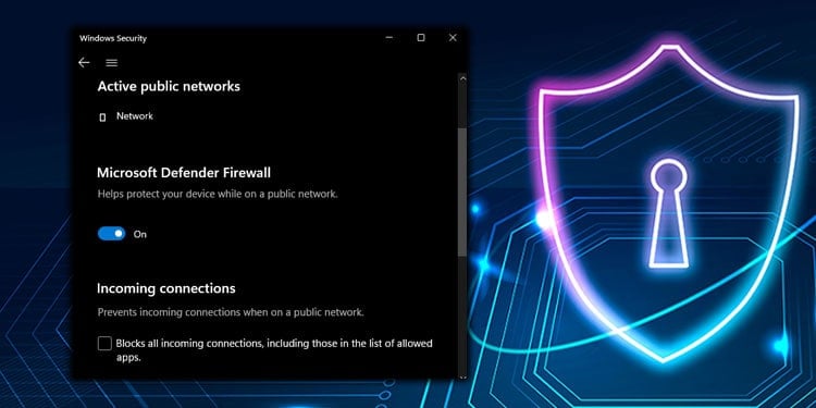 How to disable firewall on Windows