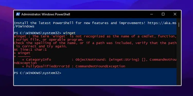 Winget is Not Recognized On Windows—3 Ways to Fix It