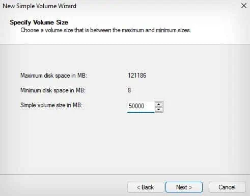 allocate-space-for-new-simple-volume